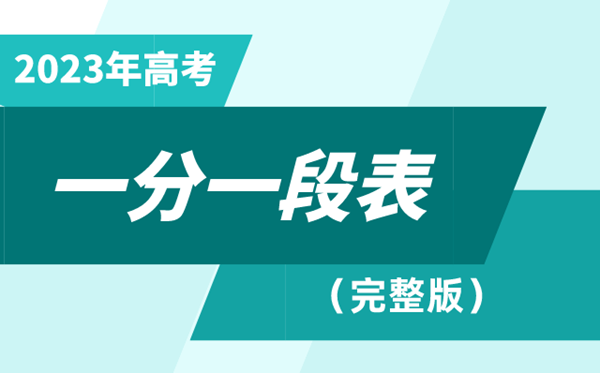 2024天津高考一分一段表,查询位次及排名（完整版）